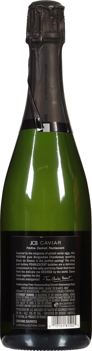 slide 8 of 12, Jcb Blanc de Blancs Burgundy Caviar 750 ml, 750 ml
