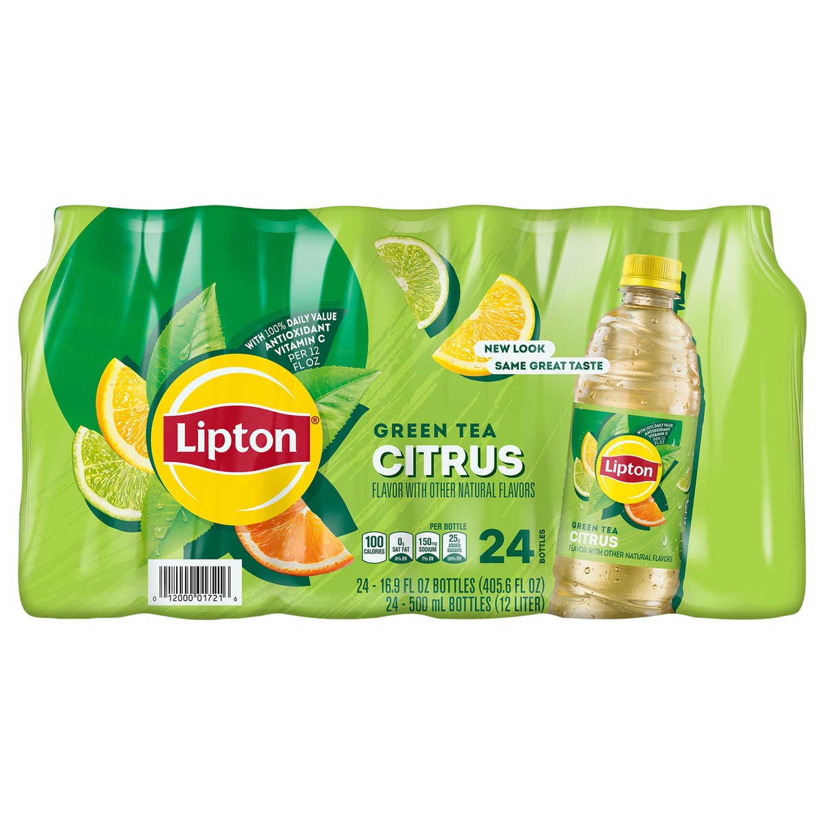 slide 1 of 3, Lipton Green Citrus - 16.9 fl oz, 16.9 fl oz