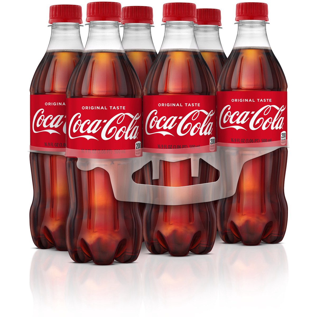 slide 9 of 9, Coca-Cola Cola, 6 ct; 16.9 fl oz