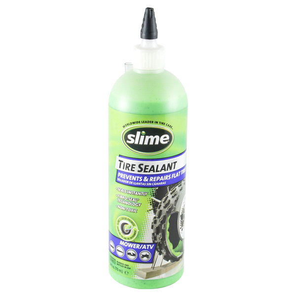 slide 1 of 4, Slime Tire Sealant for Multi Applications, 24 oz