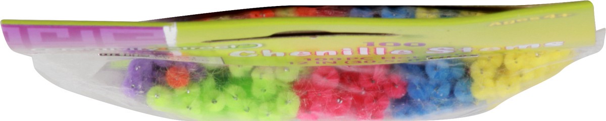 slide 9 of 10, Creativity Street Hot Colors Chenille Stems 100 ea, 100 ct