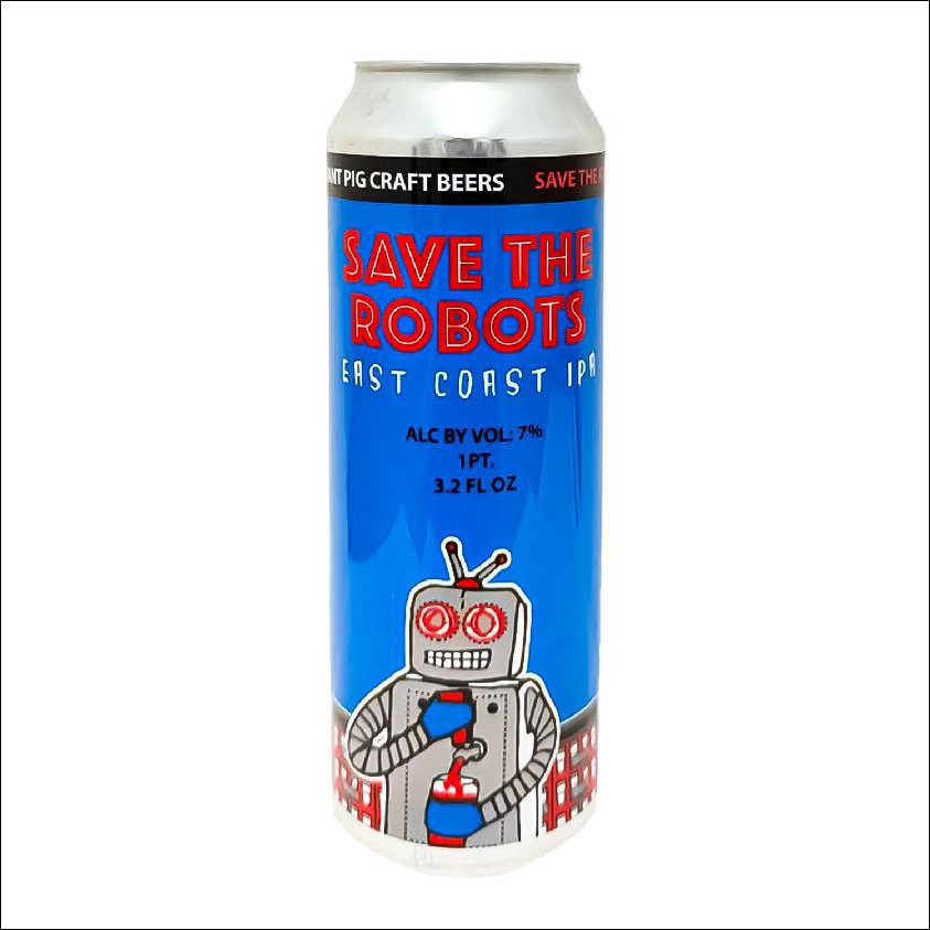 slide 1 of 1, Radiant Pig Save The Robots Ls Can, 19.2 oz