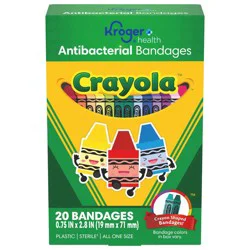 Kroger Crayola Kids Bandages