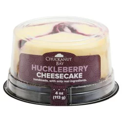Chuckanut Bay Huckleberry Cheesecake 4 oz