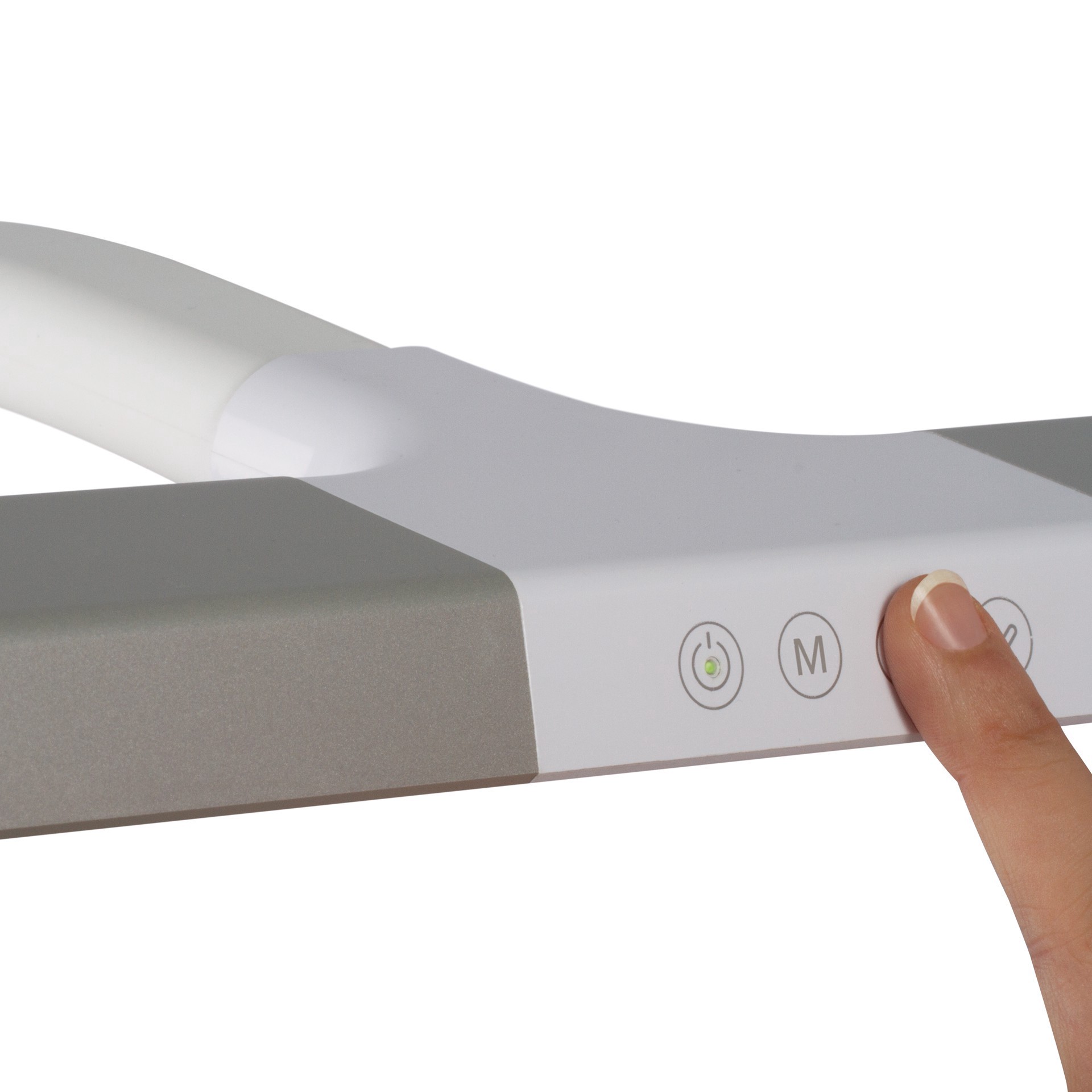 slide 8 of 10, Ott Lite Ottlite Extra Wide Area Led Clamp Lamp, 19.5 in