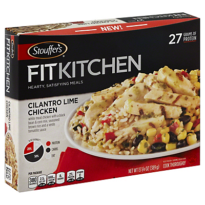 slide 1 of 1, Stouffer's Fit Kitchen Cilantro Lime Chicken, 13.75 oz