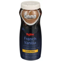 Hy-vee French Vanilla Sugar Free Coffee Creamer - 10.2 oz