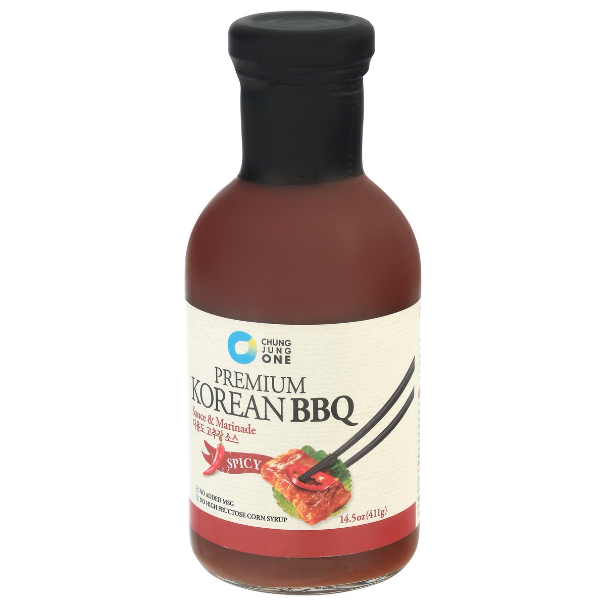 slide 2 of 9, Chung Jung One Premium Korean BBQ Sauce & Marinade 14.5 oz Bottle, 14.5 oz