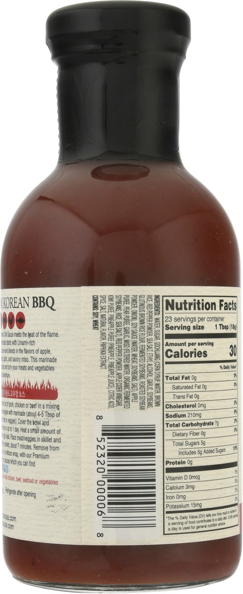 slide 4 of 9, Chung Jung One Premium Korean BBQ Sauce & Marinade 14.5 oz Bottle, 14.5 oz