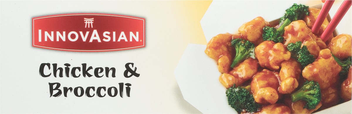 slide 5 of 11, InnovAsian Entree Mildly Spicy Chicken & Broccoli 18 oz, 18 oz