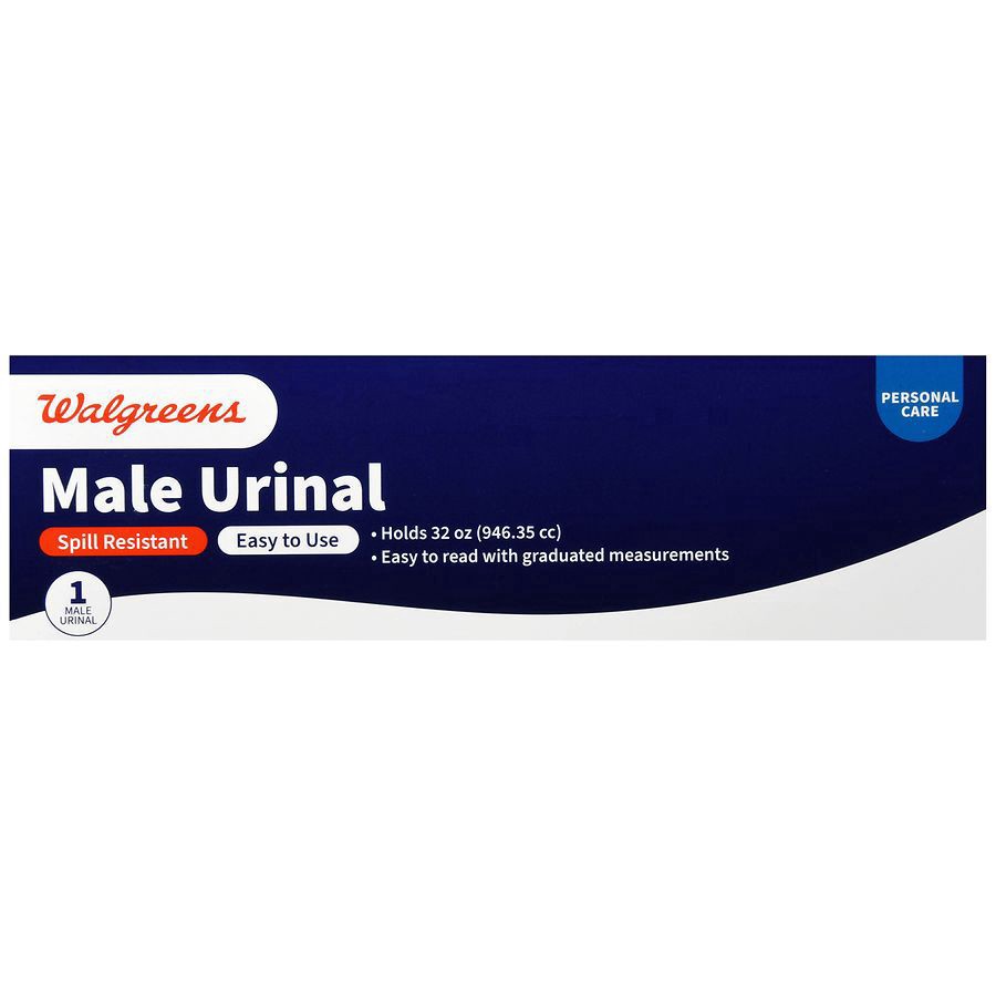 slide 2 of 5, Walgreens Male Urinal With Odor Shield, 1 ct
