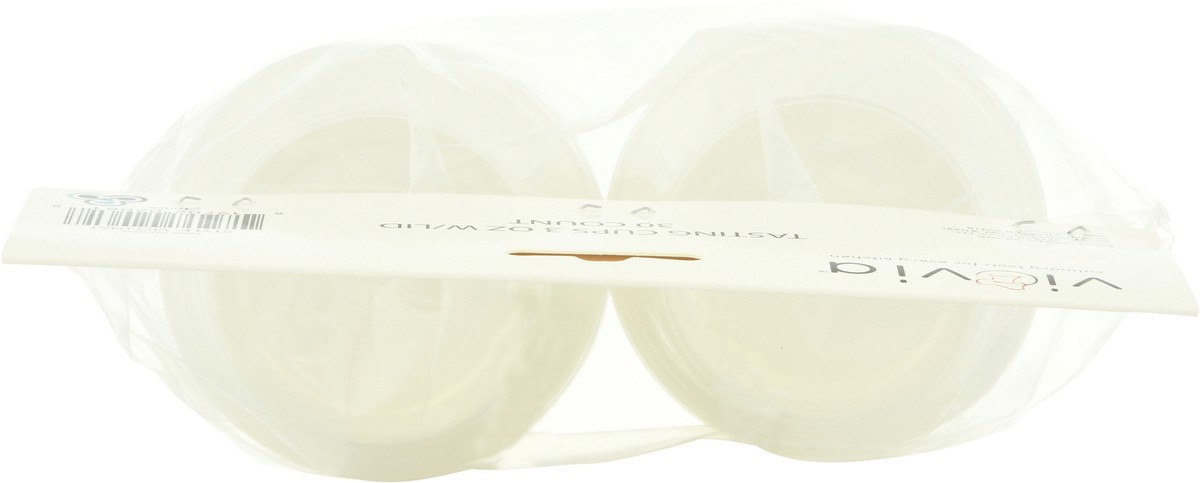 slide 9 of 11, Viovia 3 Ounce Tasting Cups with Lid 30 ea, 30 ct