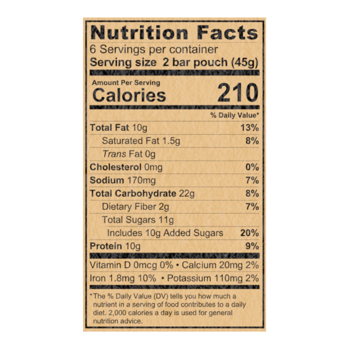 slide 13 of 13, Kodiak Cakes Crunchy Granola Bar, Peanut Butter, 9.5 oz/6 Ct, 6 ct