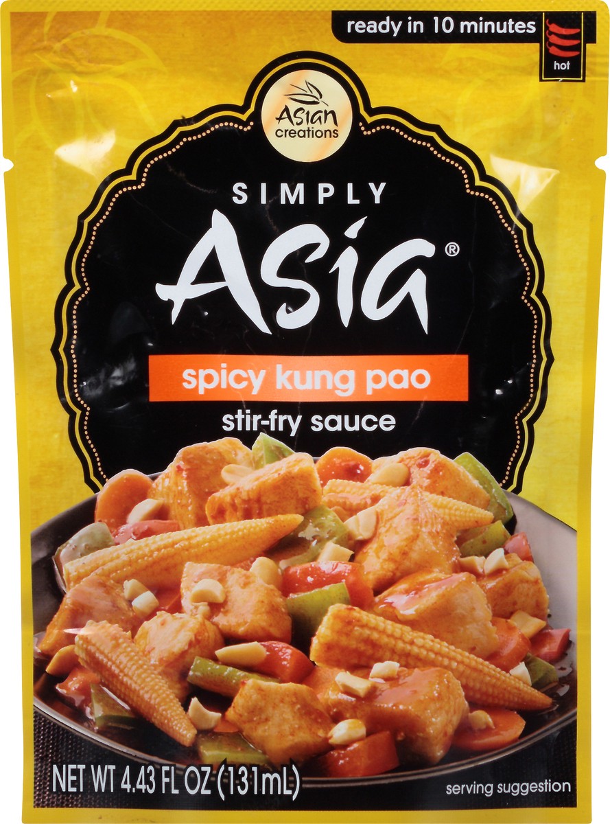 slide 7 of 8, Simply Asia Spicy Kung Pao Stir-Fry Sauce, 4.43 oz