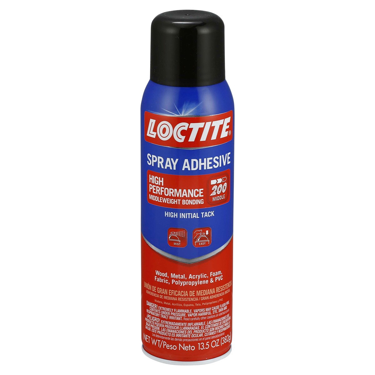 slide 1 of 9, Loctite High Performance Spray Adhesive, 13.5 oz