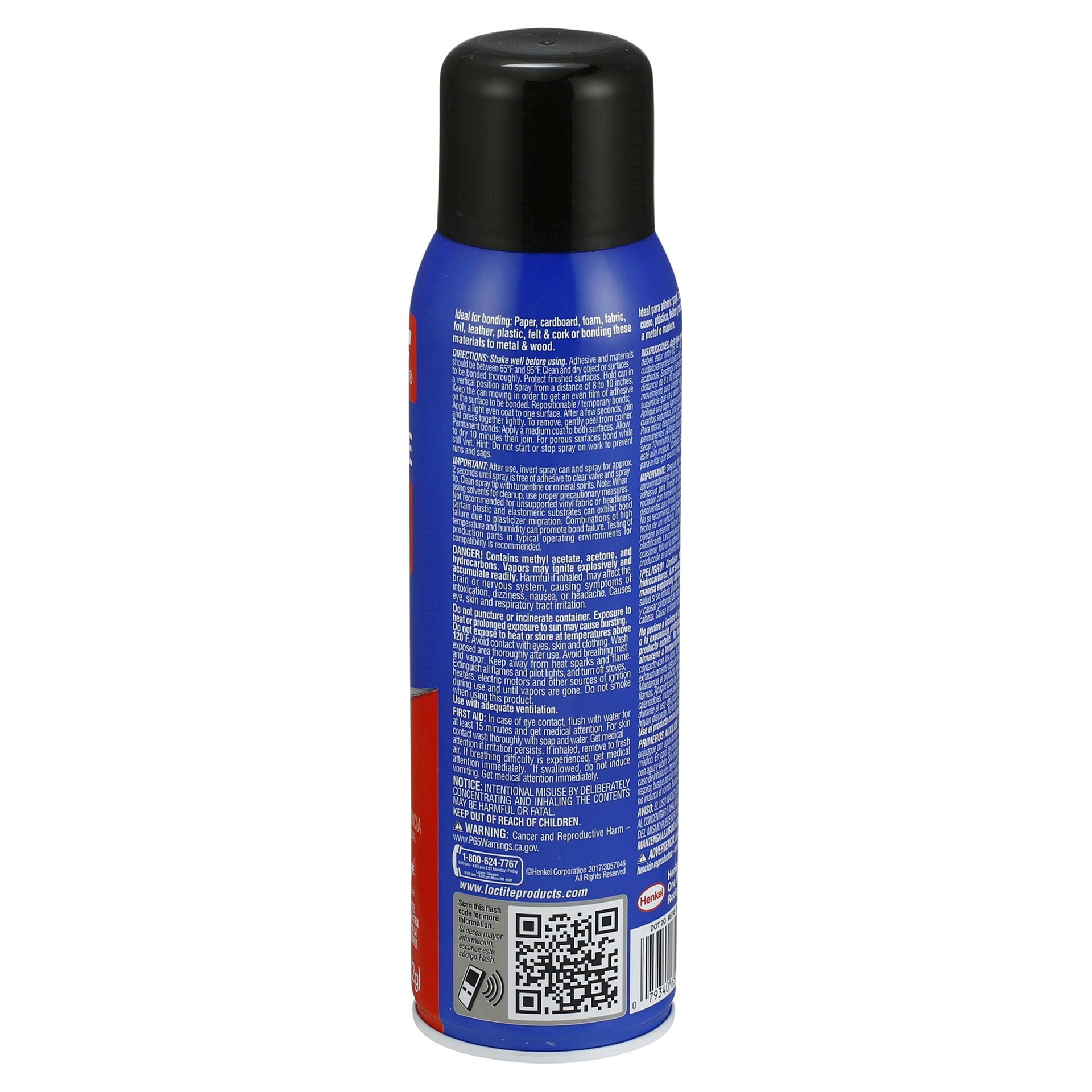 slide 8 of 9, Loctite High Performance Spray Adhesive, 13.5 oz