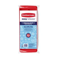 Rubbermaid Easy Release Ice Cube Tray Red