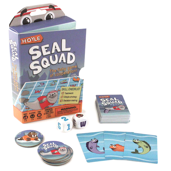 slide 1 of 1, Hoyle Seal Squad Childrens Card Game, 1 ct