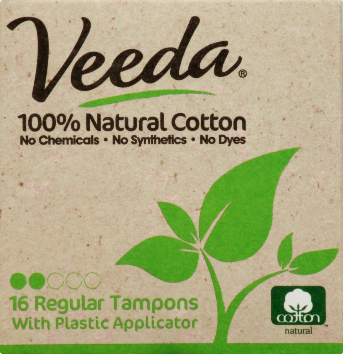 slide 1 of 11, Veeda Applicator Tampon Reg, 16 ct