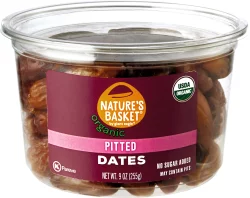 Nature's Basket Organic Pitted Dates