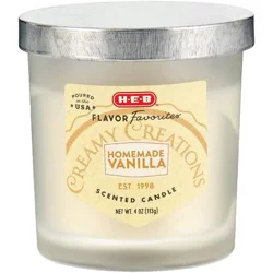 H-E-B Flavor Favorites Creamy Creations Homemade Vanilla Ice Cream Scented Candle