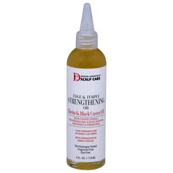 Design Essentials Biotin & Black Castor Oil Edge & Temple Hair & Scalp Strengthening Oil 4 fl oz