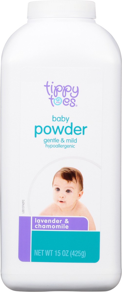 slide 8 of 14, Tippy Toes Lavender & Chamomile Baby Powder 15 oz, 15 oz