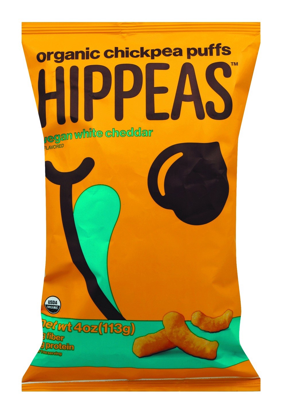 slide 1 of 13, Hippeas White Cheddar Chickpea Puffs, 4 oz