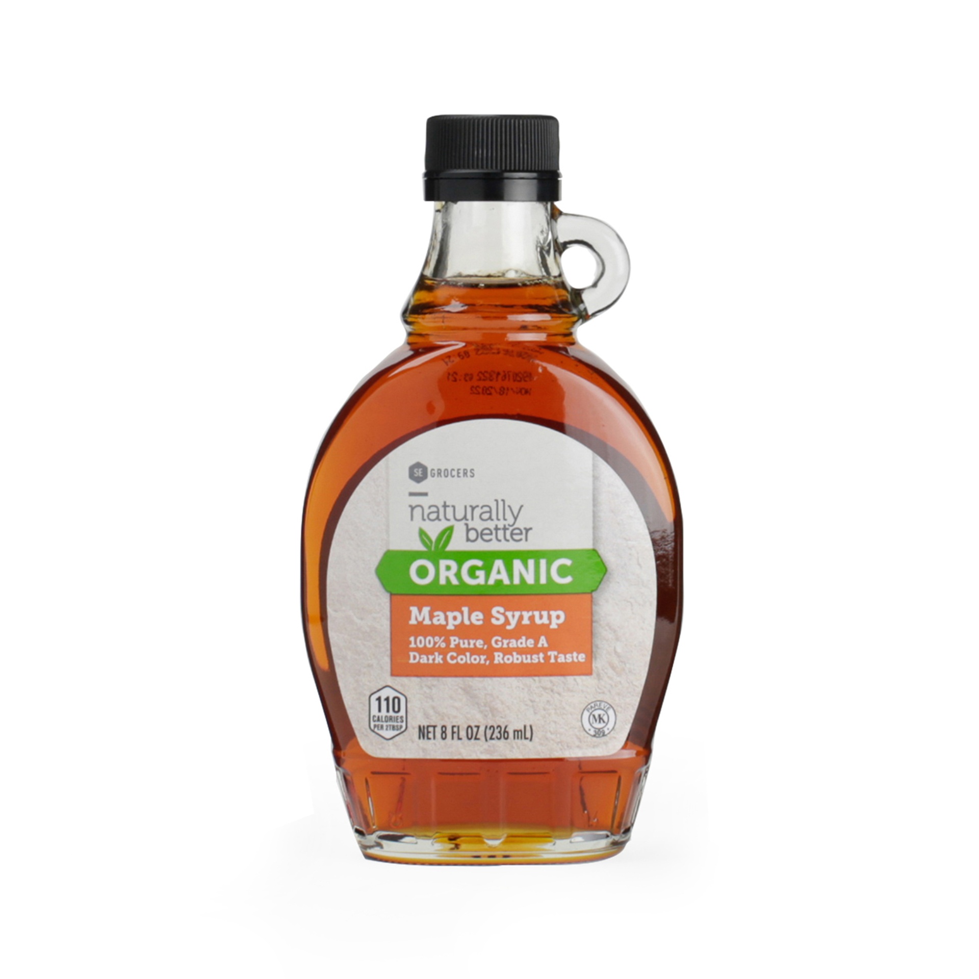 slide 1 of 1, SEG Naturally Better Organic Maple Syrup, 8 oz