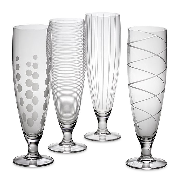 slide 1 of 1, Mikasa Cheers Pilsner Glasses, 4 ct