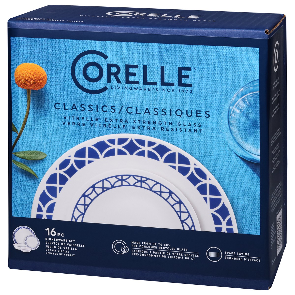 slide 3 of 9, Corelle Classics Dinnerware Set 16 ea, 16 ct