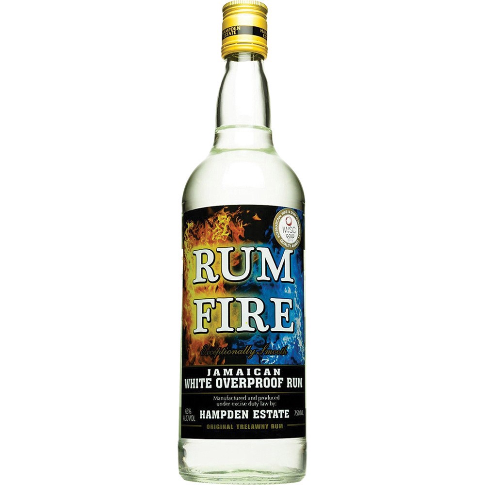 slide 1 of 1, Rum Fire Jamaican Overproof Rum, 750 ml