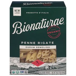 Bionaturae Regular Cut Rigate Tube Pasta