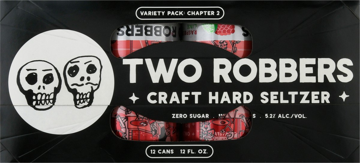 slide 3 of 14, Two Robbers Variety Pack Craft Hard Seltzer 12 - 12 fl oz Cans, 12 ct