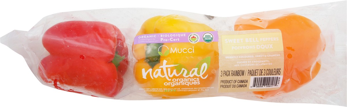 slide 2 of 2, Mucci Farms Org Rainbow Pepper, 3 ct