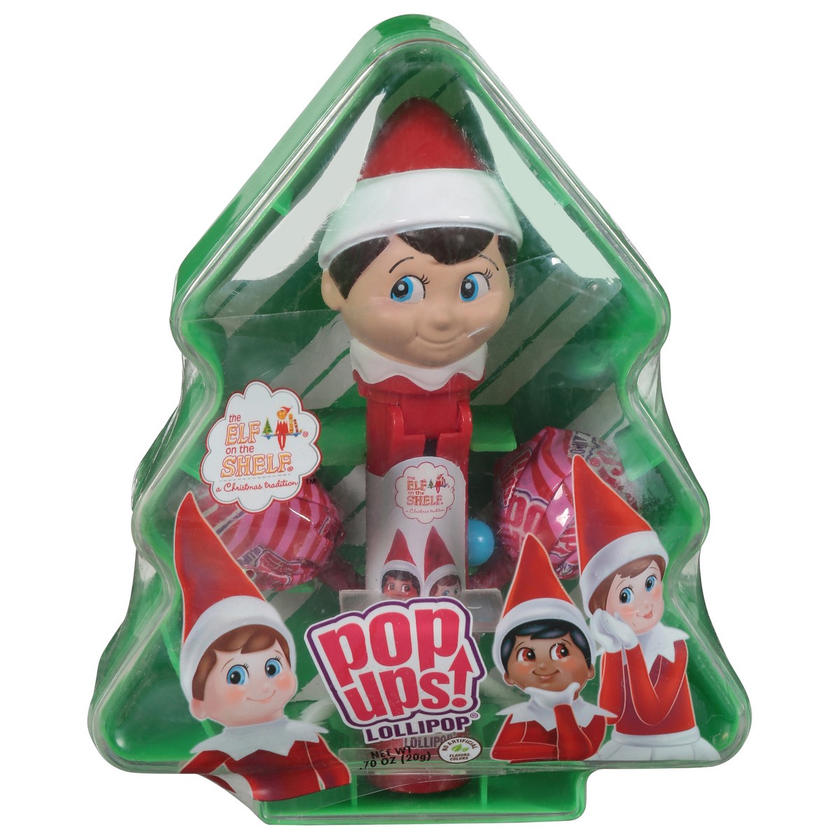 slide 8 of 14, The Elf on the Shelf Pop Ups Lollipops 0.70 oz, 1 ct