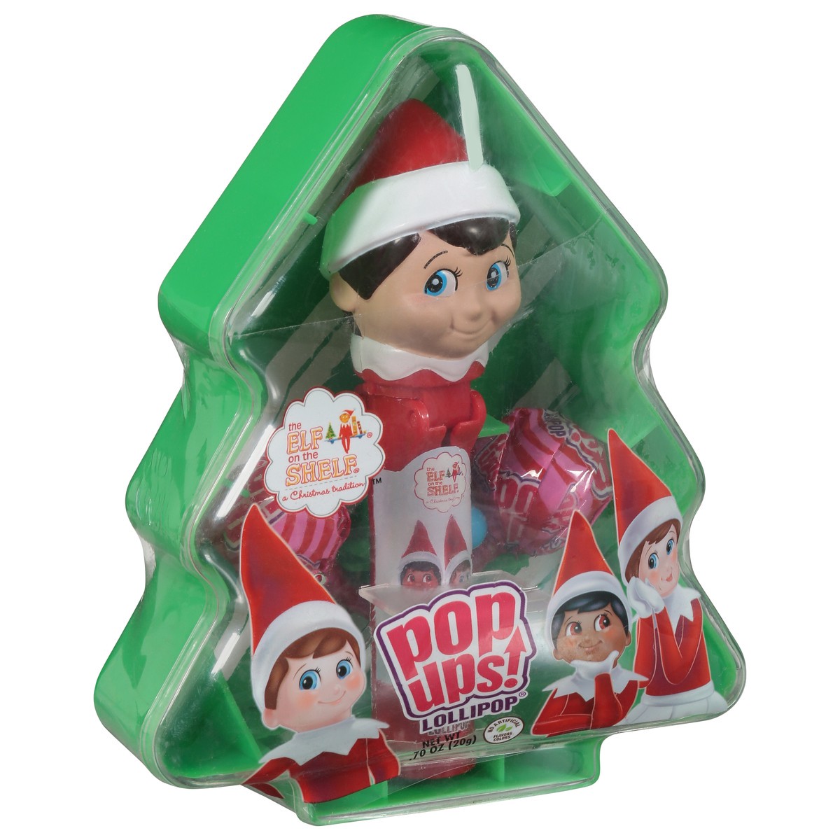 slide 4 of 14, The Elf on the Shelf Pop Ups Lollipops 0.70 oz, 1 ct