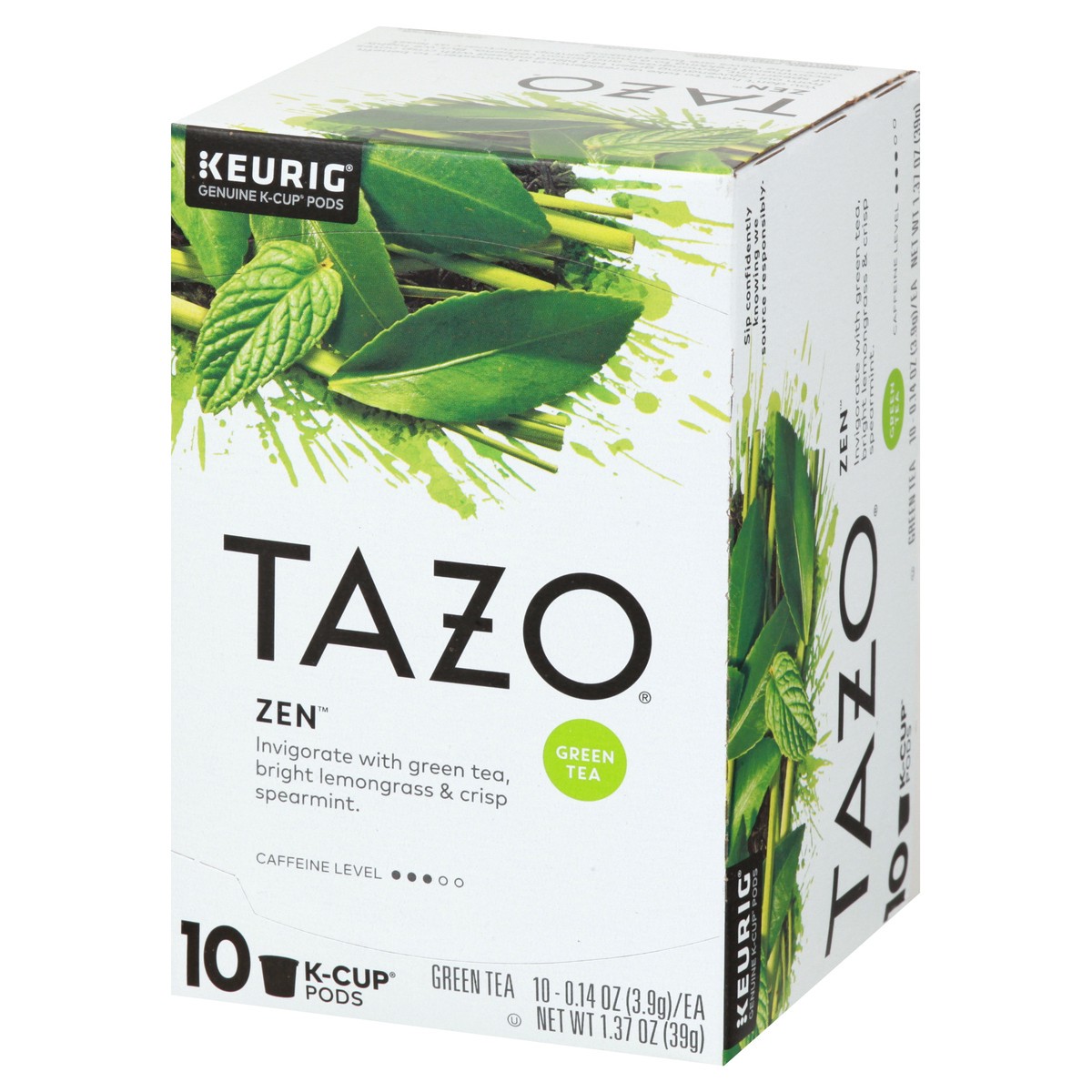 slide 6 of 9, TAZO K-Cup Pods Green Tea, 10 ct, 10 ct