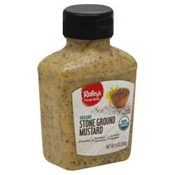 Raley's Purely Made Organic Stone Ground Mustard 9 oz