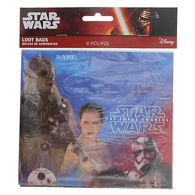 slide 1 of 1, American Greetings Star Wars 7 Party Bags, 8 ct