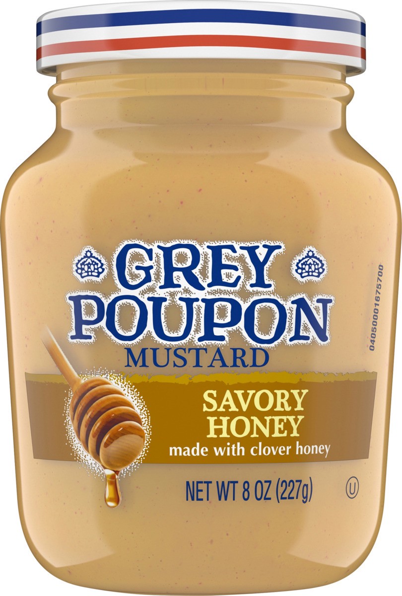 slide 8 of 8, Grey Poupon Savory Honey Mustard 8 oz Jar, 8 oz