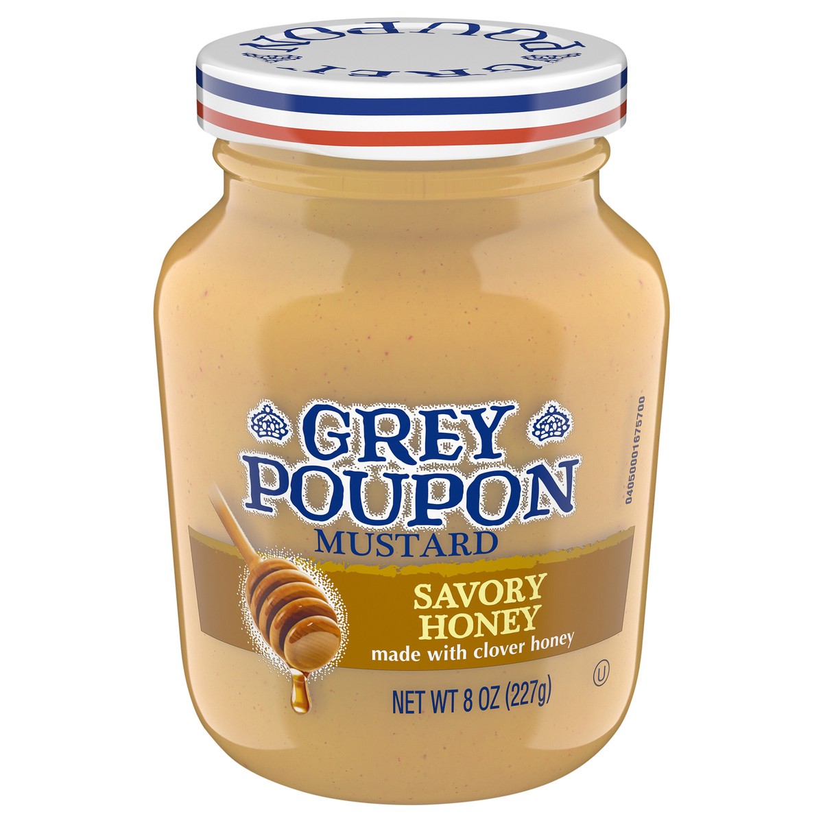 slide 1 of 8, Grey Poupon Savory Honey Mustard 8 oz Jar, 8 oz