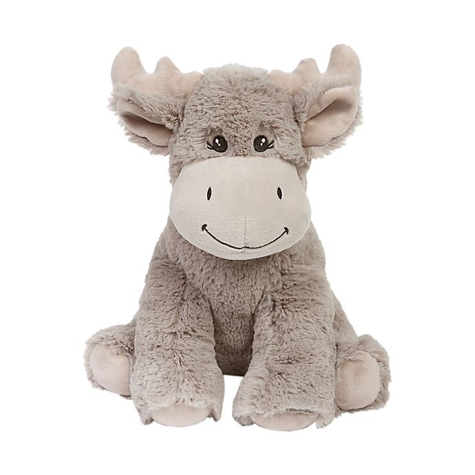 slide 1 of 2, Trend Lab Mooshy Moose Plush Toy - Grey/Beige, 1 ct