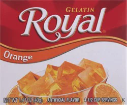 Royal Orange Gelatin 1.41 oz Box