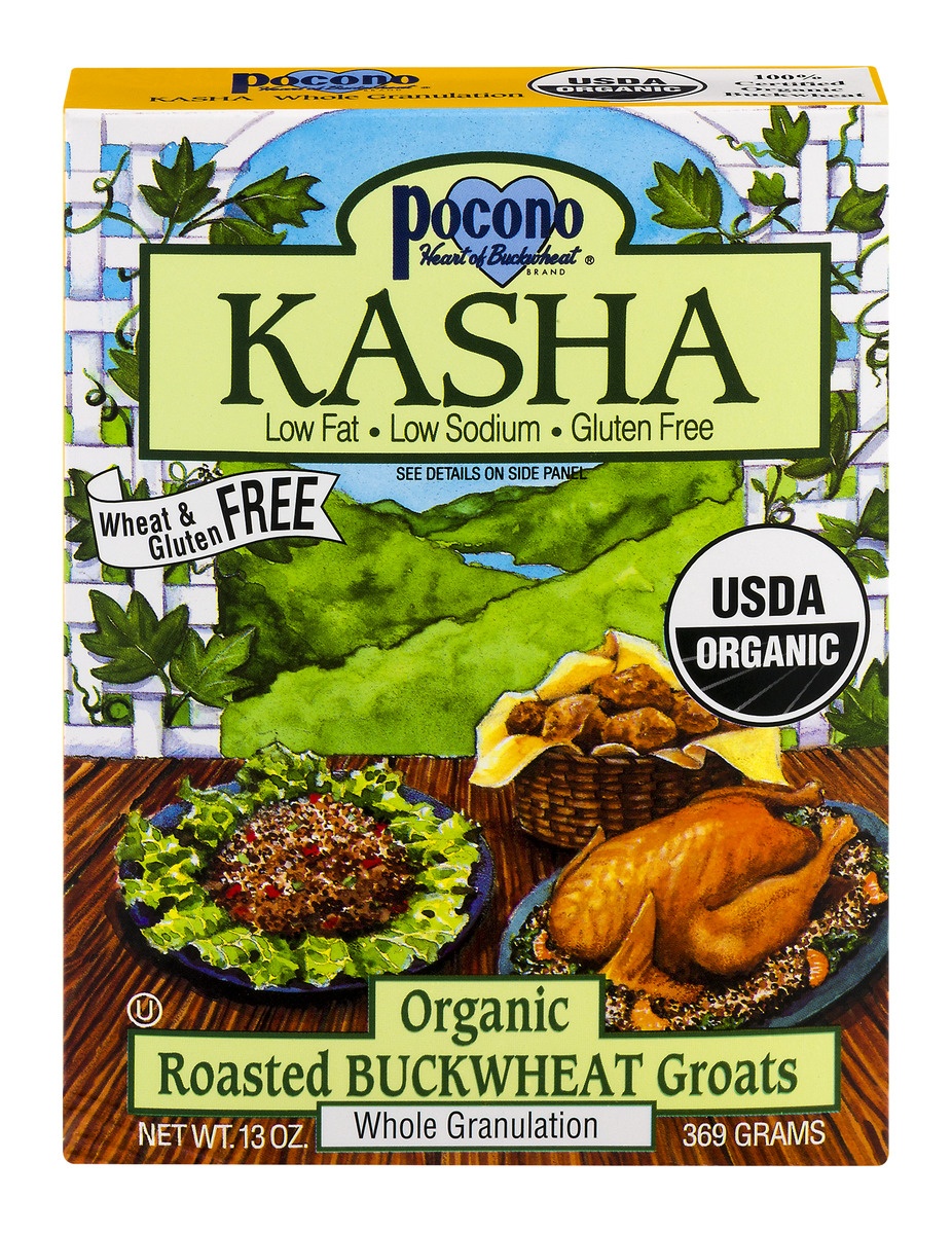 slide 1 of 1, Pocono Kasha Buckwheat with Grain, 13 oz