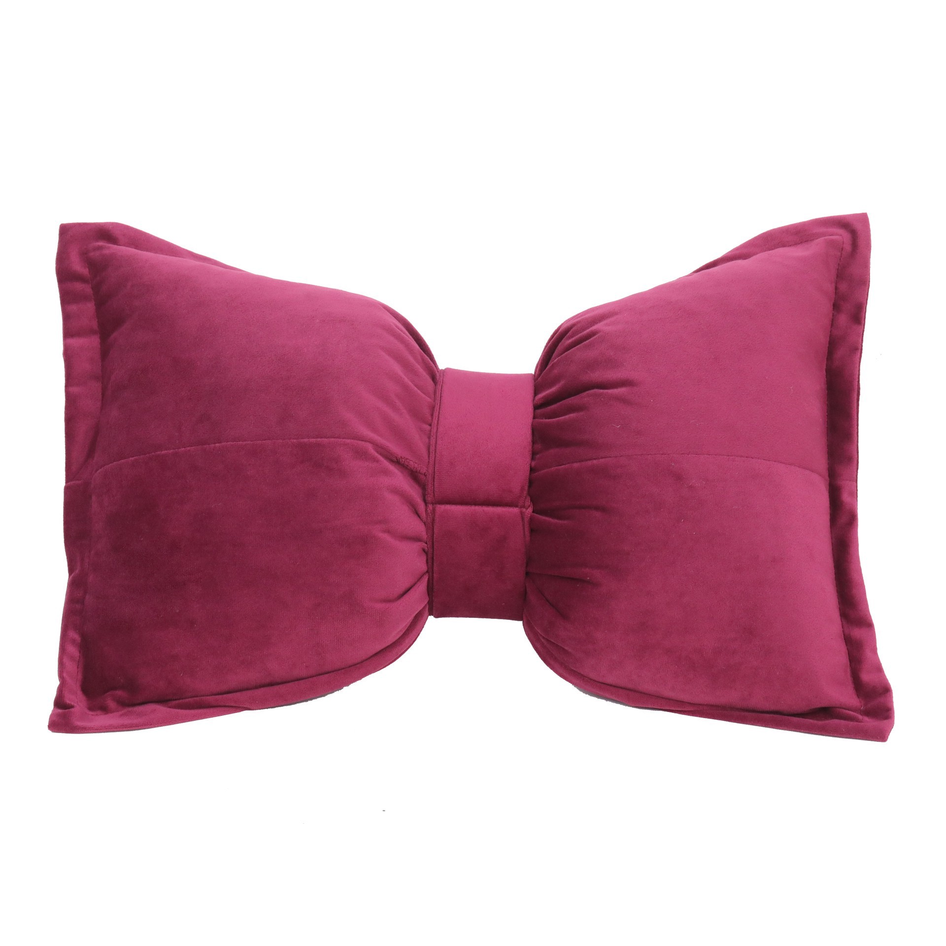 slide 2 of 2, 19" X 13" Claret Bow Throw Pillow By Ashland, 19 in x 13 in