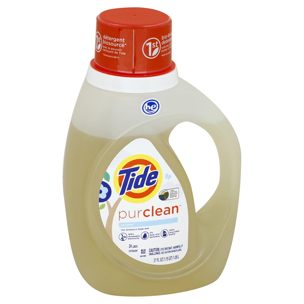 slide 1 of 1, Tide Detergent 37 oz, 37 oz