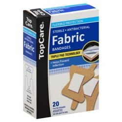 TopCare Top Care Flexible Fabric Bandages, Assorted