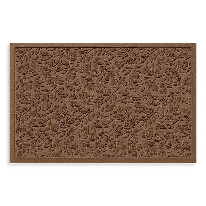 slide 1 of 2, Weather Guard Fall Day Indoor/Outdoor Door Mat - Dark Brown, 31 in x 21 in