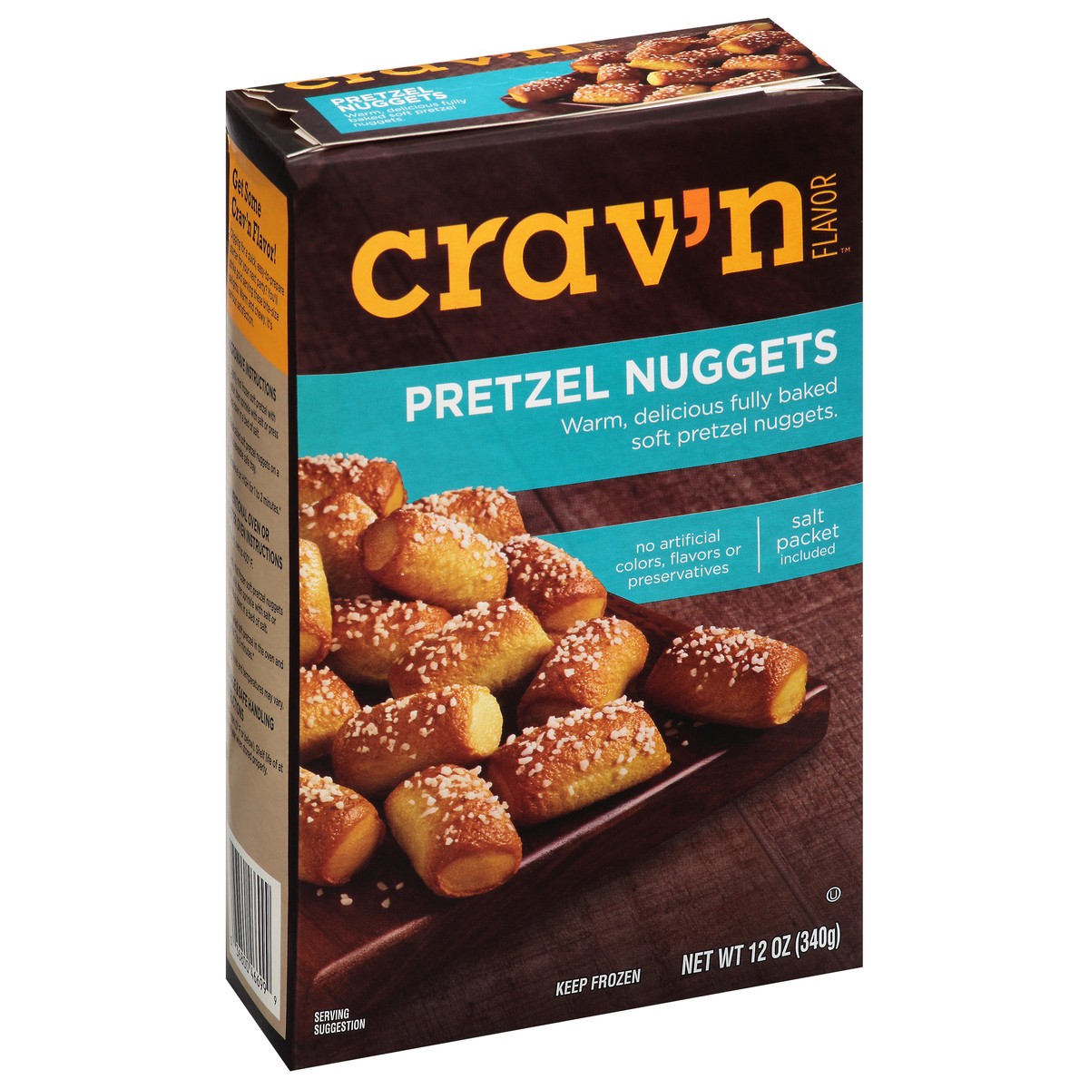 slide 2 of 11, Crav'n Flavor Pretzel Nuggets, 12 oz